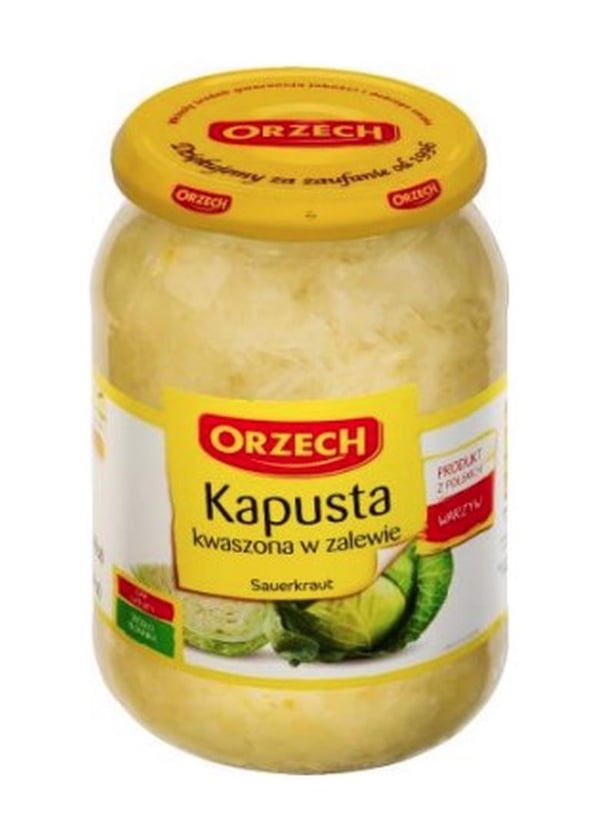 Saksanpähkinähapankaali suolavedessä 900ml