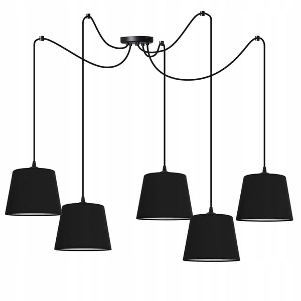 HÄNGANDE taklampa ljuskrona SPIDER loft E27 LED