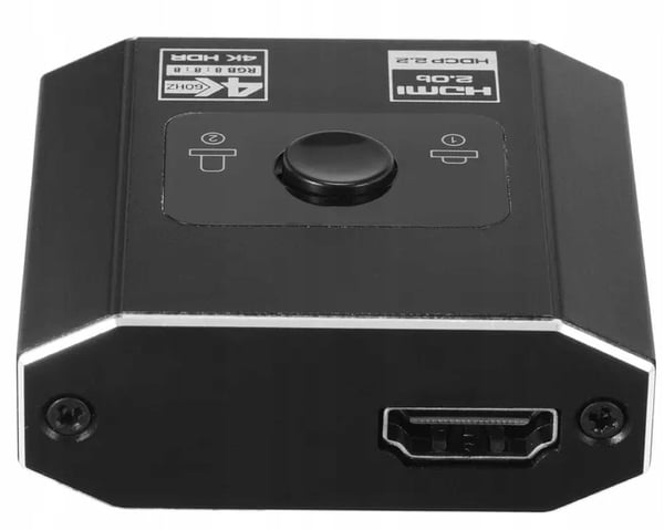 HDMI-SWITCH 2.0 2x1 SPLITTER 1x2 4K60Hz SPLIT