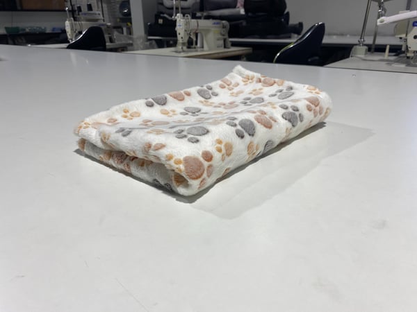 Polar tæppe 100x70 cm poter lyse