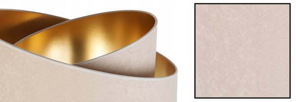 HÆNGELAMPE LOFTSKRONE GYLDEN LAMPESKÆRM FLØJL ELEGANT GLAMOUR