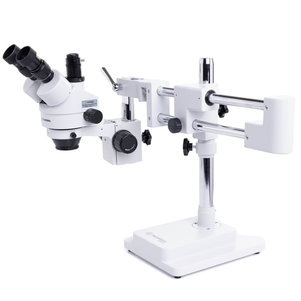 Techrebal 10HW trinokulaarinen stereomikroskooppi - valkoinen SZM7045T-STL2