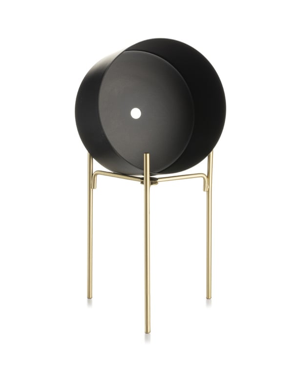 Stående blomsterstat 20 cm metal LOFT