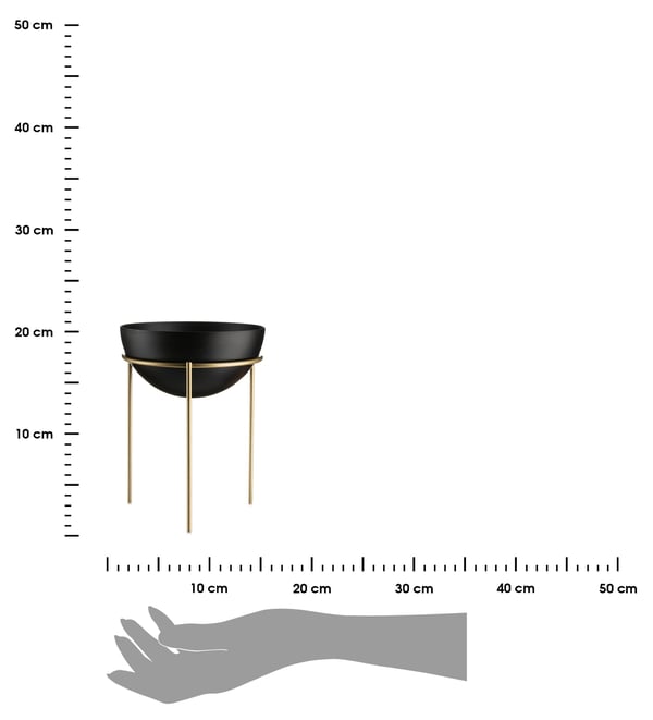 Modernt stående blomsterställ 20 cm LOFT