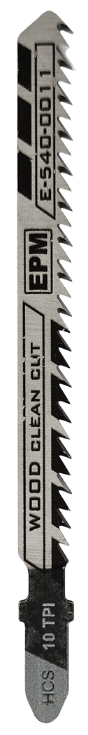 PUSSSIGSÅGSBLAD 74MM 10TPI TRÄ T101B 5 ST - E-540-0011