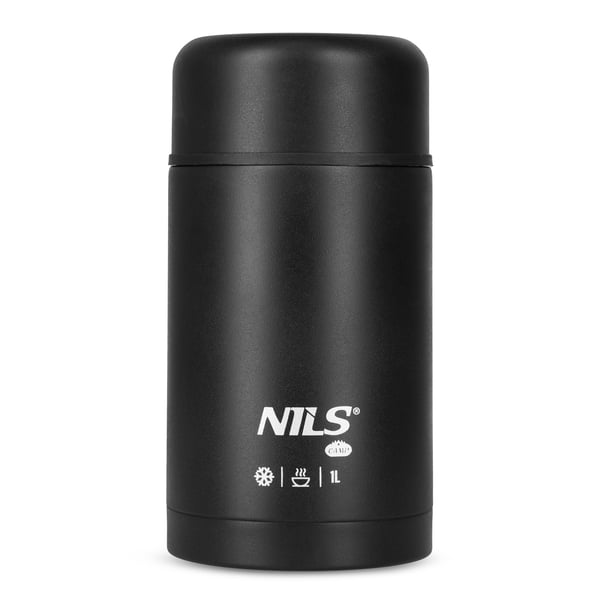 NC3802 Thermoskedel 1000ml sort Nils Camp