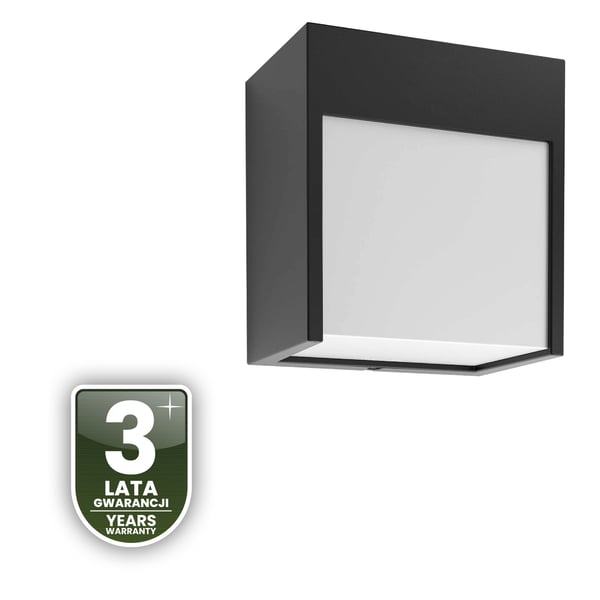Vägg LED trädgårdslampa Kinkiet väggbelysning utomhus IP54 12W 3000K RUBUS LUMILED