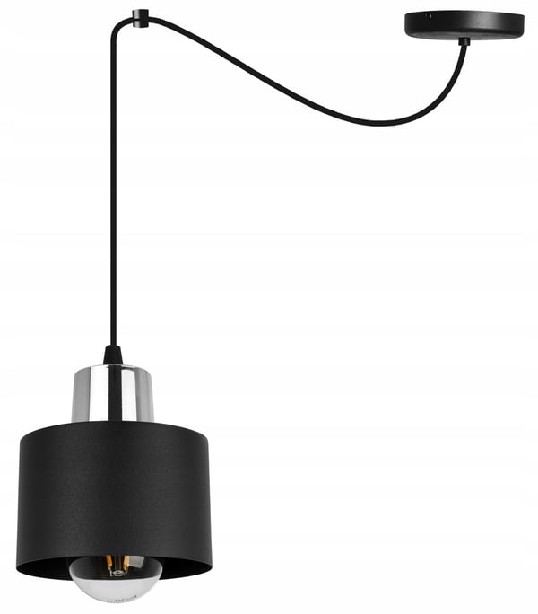 MODERNI KATTOVALAISIN MUSTA LED-VALAISIN