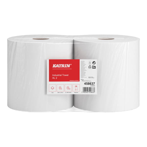 2-in-1 valkoinen puhdistusliina CLASSIC XL 2 kpl.
