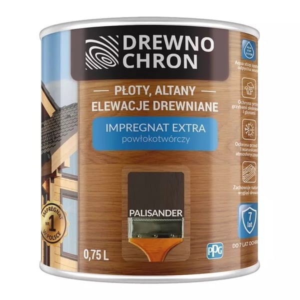DREWNOCHRON IMPRÆGNERINGSBELÆGNING PALISANDRÆ 0,75L - 5IMDR.PAL0,7 DREWNOCHRON IMPRÆGNERINGSBELÆGNING PALISANDRÆ 0,75L - 5IMDR.PAL0,7