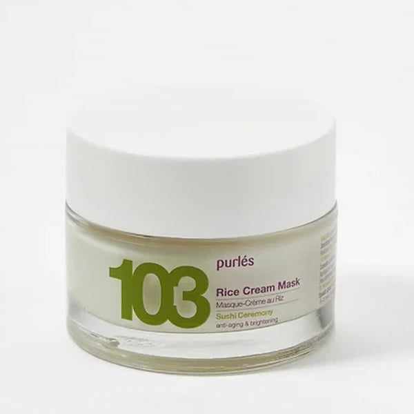 Purles 103 Krämig Rismask