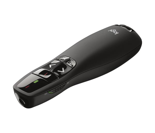 Logitech Wireless Presenter R400 laserpresentationsfjärrkontroll