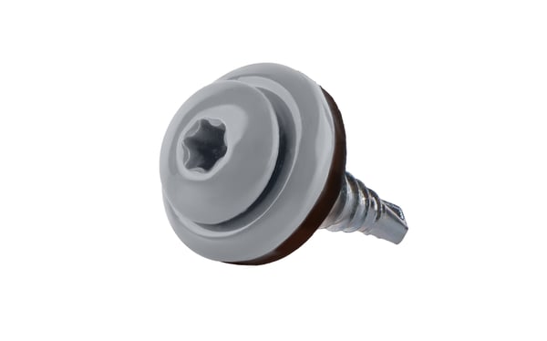 Farmer skruer GTF02P Panhead 4,8x20mm RAL 9006