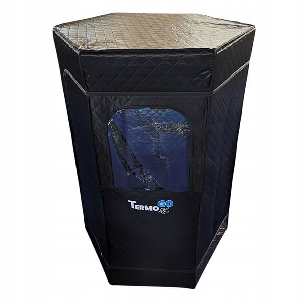 Kannettava Thermo GO -höyrysauna yhdistelmätuolilla Home SPA 180x53x53cm