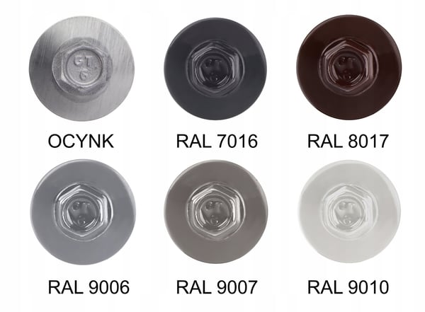GTR6 SP A19 skruer 5,5/6,3x150mm RAL 9007