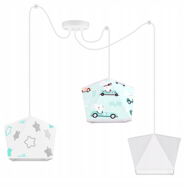 LOFT BARNTAKLAMPA, SPIDER LAMPSHADE