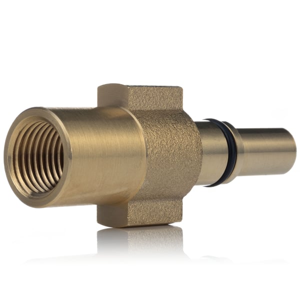 Bajonet 1/4"F Adapter/Reduktion til Black&Decker Højtryksrenser