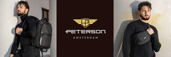 Miesten nahkalaukku - Peterson