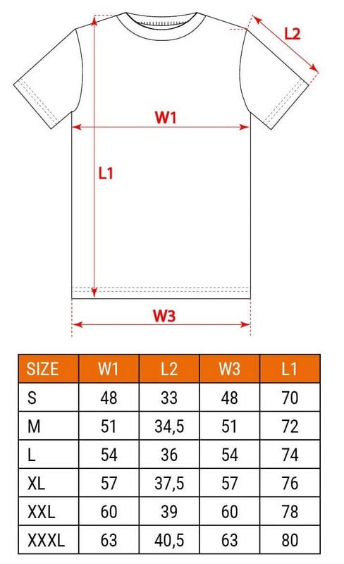 T-SHIRT UDENDØRS SKOV STØRRELSE L - T N81-644-L