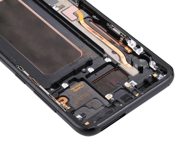 LCD-skærm + touchskærm Samsung Galaxy S8 PLUS G955 G955F Incell Sort ramme