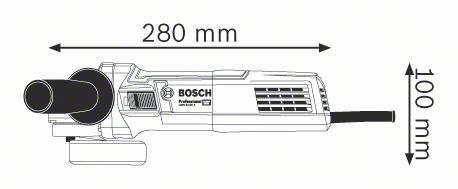 Vinkelsliber 125 mm GWS 9-125 S 900 W - B 601396102