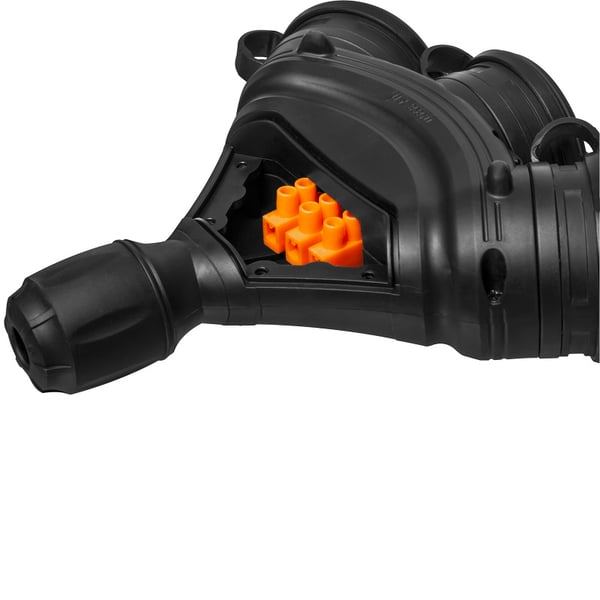 TRIPLE GUMMI SPLITTER SORT EXTREM - E+01-1580
