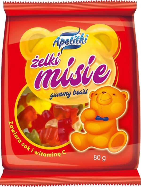 Apetitki gummibjørne 80 g