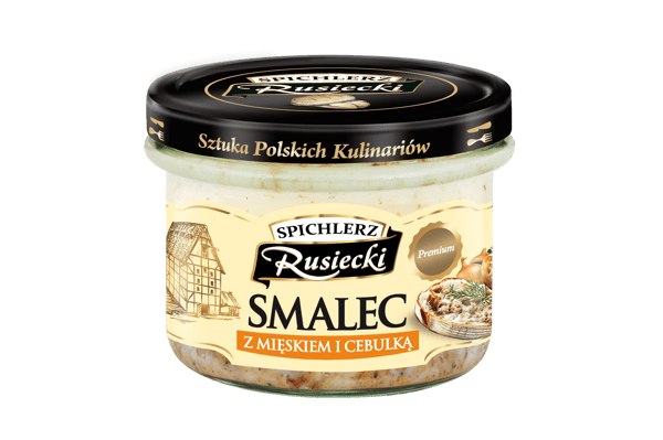 Spichlerz Rusiecki späck med kött och lök 160 g