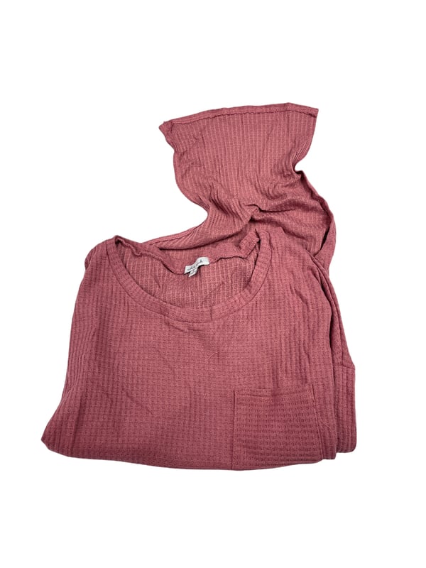 Rosa designerbluse hvid birk M