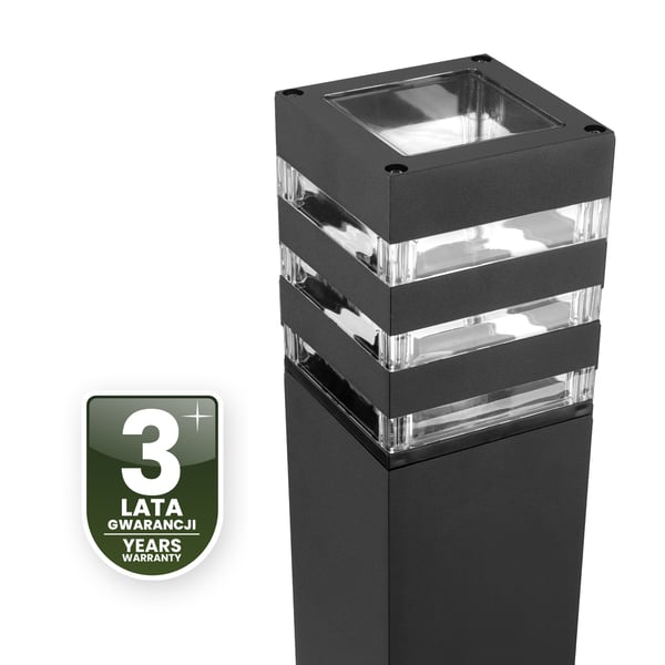 Trädgårdslampa utomhus stående stolpe E27 LED TAXUS 2 60cm LUMILED