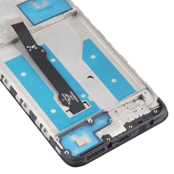 Motorola G8 XT2045-1 XT2045-2 original LCD-skärm och pekskärm renoverad svart ram