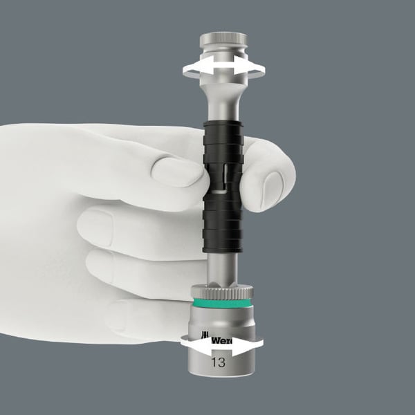 ZYLKOP HYLSYAVAINSARJA 1/4'' 5-13 MM, 16 OSAA - W05004016001