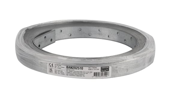 BAN202510 perforerad tejp 25x2mm x 10mb