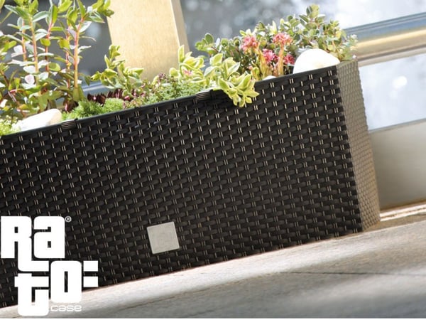 RATO Case DRTC600 Självbevattnande blomkruka | Antracit