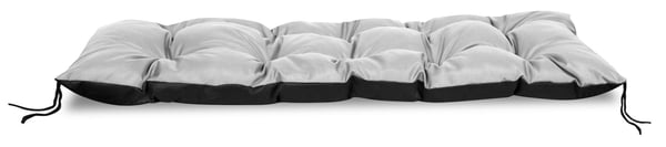 Havepude 120x40 cm vandtæt til pallebænk lysegrå