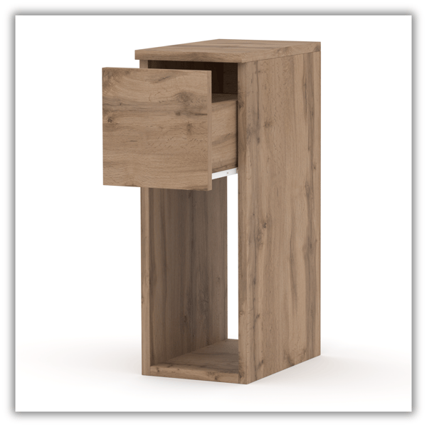 KAPEA YÖPÖYTÄ OAK WOTAN 20 CM YÖPÖYTÄ LAATIKKOLLA PARVELUON