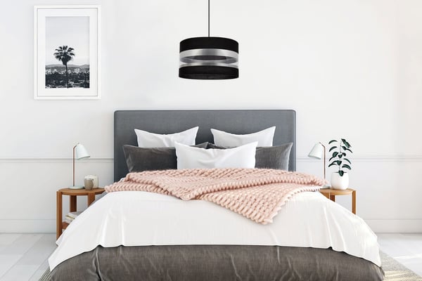 ELEGANT LOFTHÆNGELAMPE, KROM, LED-LAMPESKÆRM