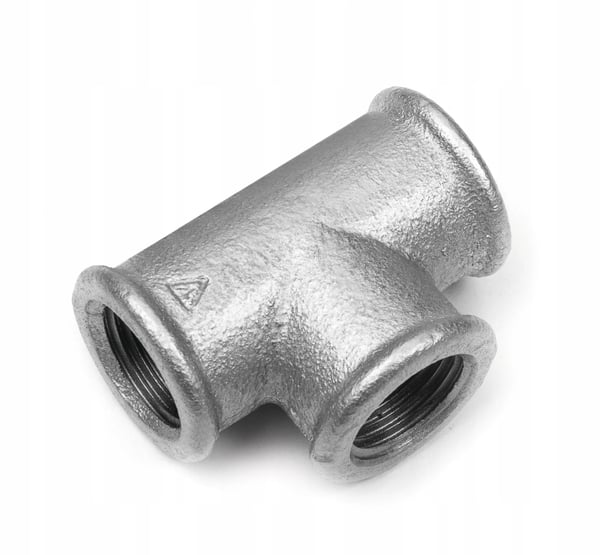 Galvaniseret T-kobling 3/4 tommer Galvaniseret T-kobling 3/4 tommer