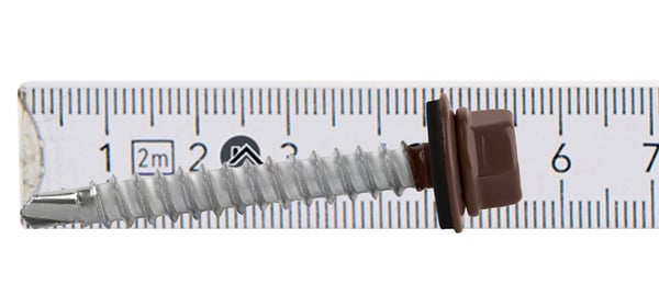 GTF HD Z16 Farmerskruer 6,4-50mm RAL 8017