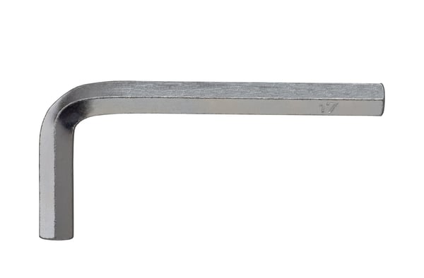 UNBRAKETNØGLE TYPE L GALVANISERET 11MM L-140MM - KI 11 RWTG