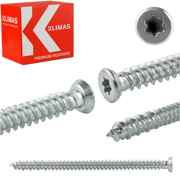 WHOW dörrkarmsskruvar cylindriskt huvud 75132
