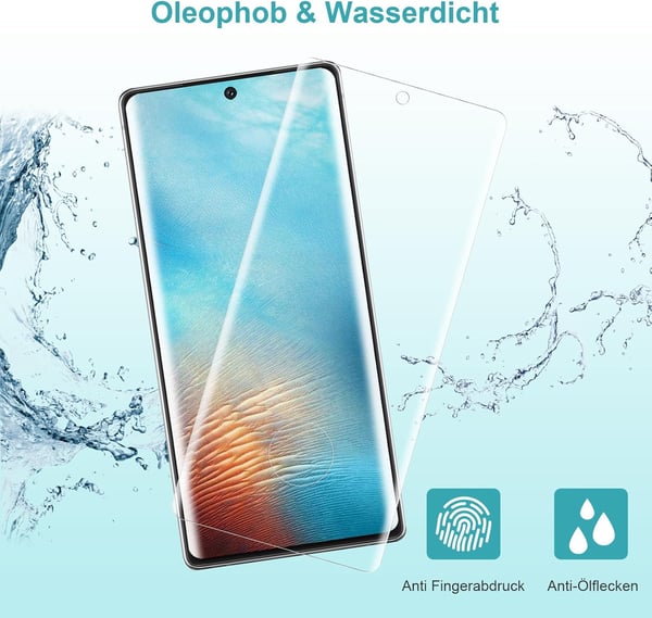 Hærdet glasskærmbeskytter til Samsung Galaxy Note 20 5G 2 stk.