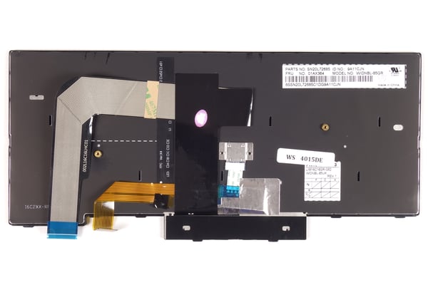 Tradebit - Tastatur til Lenovo ThinkPad | Tysk DE QWERTZ | Fuld kompatibilitet | Høj kvalitet materialer | LED baggrundslys belysning | Modeller: T470 T480