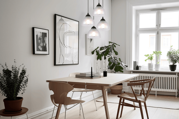 VENICE-RIIPPUVALAISIN, 4 FLAT MILK -LAMPPUA, E27