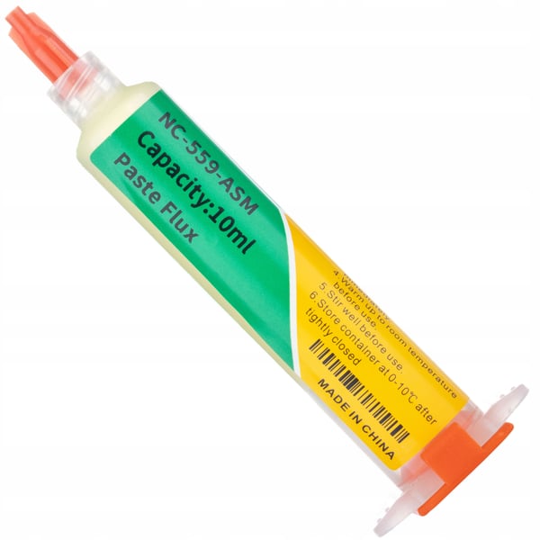 Rosfix Flux juotosaine ruiskussa NC-559-ASM+ juotospasta nestemäinen tina XG-30 16g