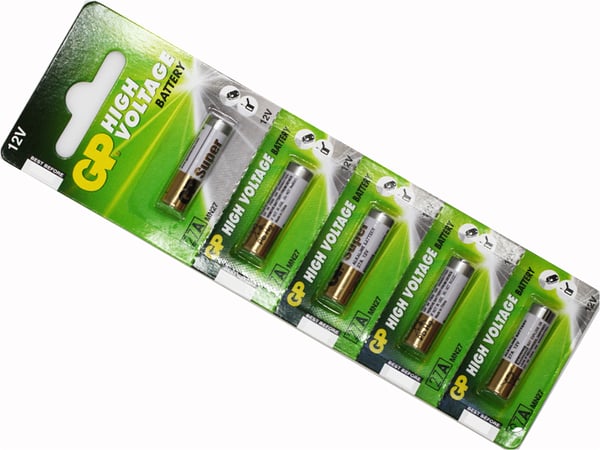 Batteri för bilfjärrkontroll GP 27A MN27 x5