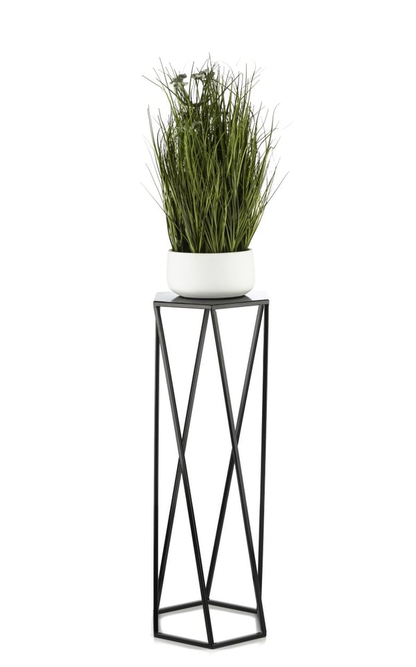 Kukkateline kasveille musta 70 cm