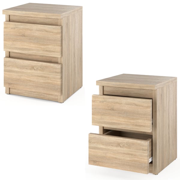 Sonoma Eg Natbord 30 CM 2S Natbord Soveværelsesmøbler Kommode