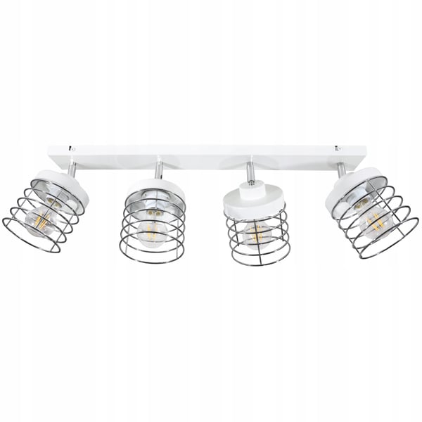 LOFTSLAMPE LAMPE LAMPE BØRSTE LAMPE KROM LED