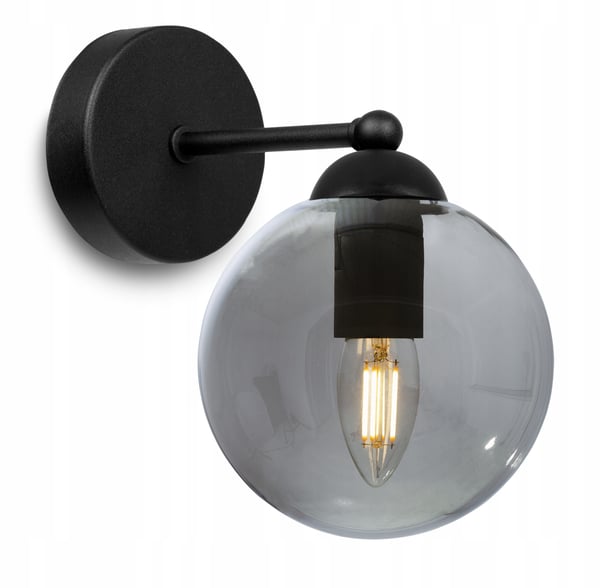 ELEGANT GLASKUGLE VÆGLAMPE LED-UDVALG
